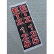 STICKERS SET - ON FORK GLIDERS - MZ ETZ 125